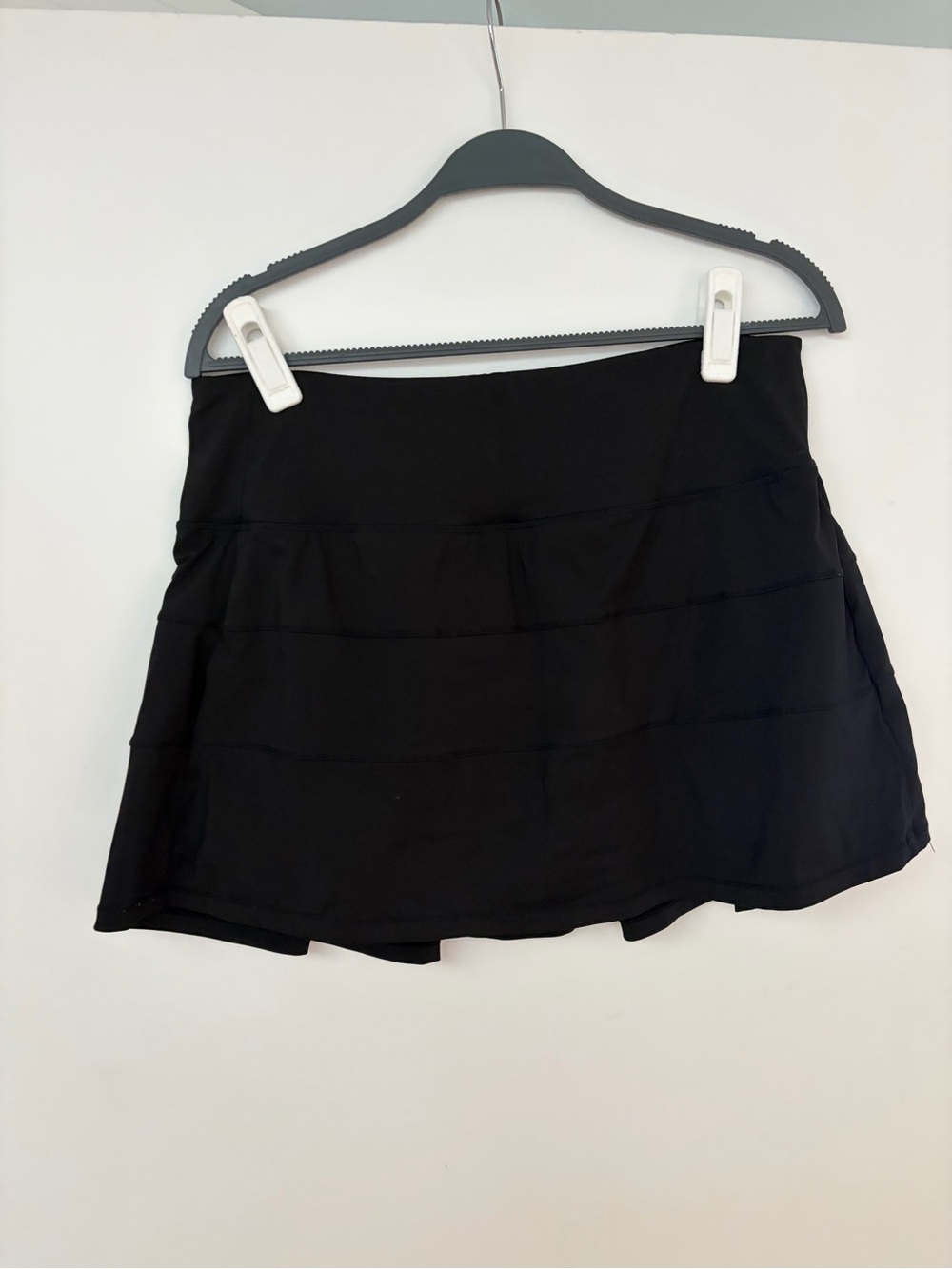 Black Active Skort